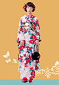 Kimono …⋆ฺ花样色系，强迫症患者福利｡ﾟ+.ღ(ゝ◡ ⚈᷀᷁ღ)