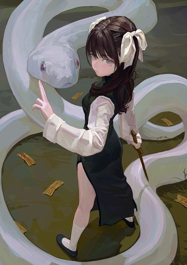 找道士结果是一名少女_看图_核战避难所吧_百度贴吧-花瓣网