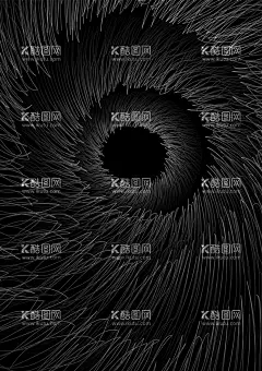 黑洞  - 源文件下载【酷图网】背景,炫酷,黑,壁纸,科幻,