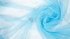 织物脂肪柔和的蓝色扭转为背景。纹理背景工作室。