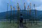 “Bamboo Star”竹灯艺术装置，湖北 / 好舍空间设计 : 自然的力量
