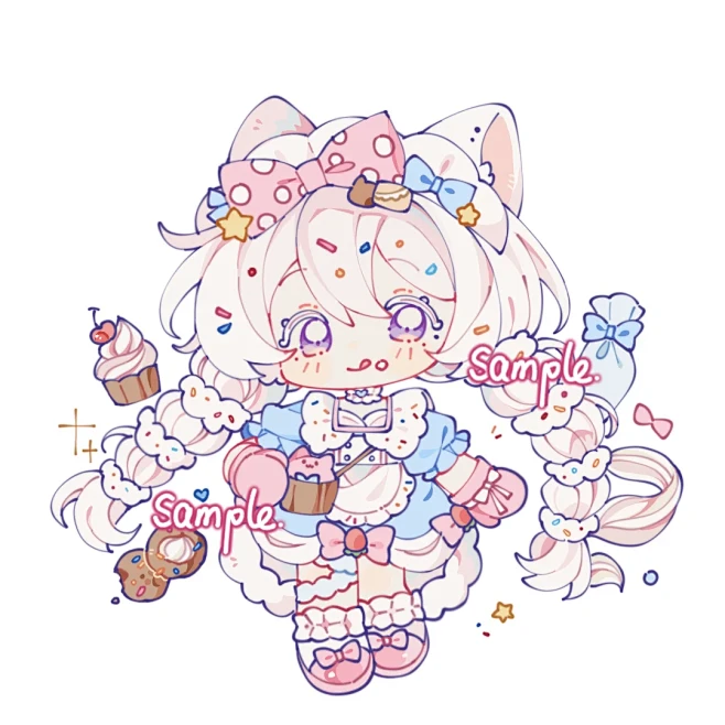 #稿件展示 #Q版 #人设 #绘画 - 小红书-花瓣网