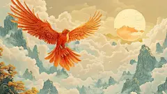 大鹏展翅大展宏图寓意高清模板免费下载-趣麦麦图