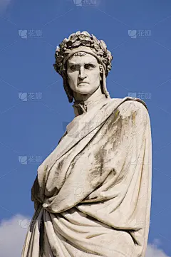 意大利佛罗伦萨的诗人但丁雕像_5168130340