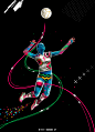 colorful designer feature Illustrator inspiration Leo Natsume Olympics sports tech trend