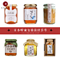 0130日本古风小清新蜂蜜百花蜜槐花蜜桂花蜜包装瓶贴设计灵感素材-淘宝网
