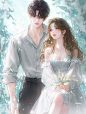 校服到婚纱‍♀️现言小说底图 情侣头像 - 小红书