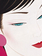                                                         #我的生活美学#鹤田一郎的蛇蝎美人绘 日本插画师 鹤田一郎（Ichiro Tsuruta）

1954年出生熊本县，他的版画继承了琳派的细腻圆润、温柔典雅。

琳派系列风格的美人绘，无比怨媚，让人过目不忘，传神至极。

他笔下的东方女子，以极简的线条表现和传神的五官表达。...展开全文c                            