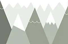 孩子们鼠尾草山壁纸壁画