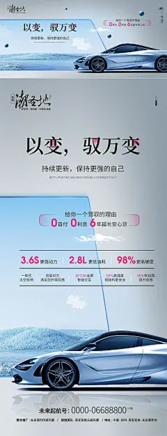 汽车价值点广告宣传海报-源文件