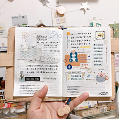 苦逼着的某只咩采集到手帐