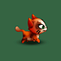 Character Animation for the game "Evil Cat" : Personages for the game: Evil Cat