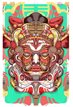 造物主a采集到插画