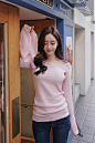 ▼SonYoonJoo▲161205图片_BP更新(清润杏黄淡色暖系毛绒棉大衣)_孙允珠吧_百度贴吧