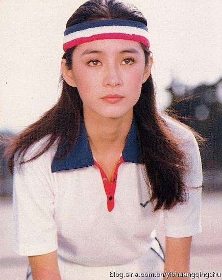 林青霞30年前罕见网球装曝光洋气十足（图...