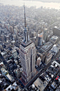 罕见的纽约鸟瞰图 人类现代建城的极致
