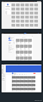 6个社交线框模板 6 Social Wireframe TemplateUI设计作品原型demo首页素材资源模板下载