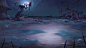 Rogue Lords battle backgrounds , Boskoop : From 2019 to 2020 I was given the opportunity to work on Nacon's Rogue Lords game as an environment artist at Leikir Studio.
My main task was to conceptualize and bring to completion the battlegrounds environment