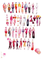 fashion illustration by Samantha Hahn: 