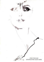 时装画大师 David Downton 作品、艺术、任何事都讲究一种感觉、泼墨、色彩