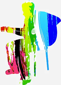 卡通手绘摇滚人物免抠素材 绘画 设计图片 免费下载 页面网页 平面电商 创意素材 png素材