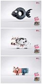 LG微波炉趣味广告设计