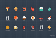 江绝采集到扁平化图标