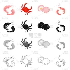 分离着色,清新,餐馆,计算机图标,一个物体,可爱的,果冻,触须,红色,收集