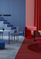 [米田/主动设计整理]Future is Urban : We have created five room sets to bring life the key colour and interior design trends for 2018/19 explored in the Heimtextil Trend Book.