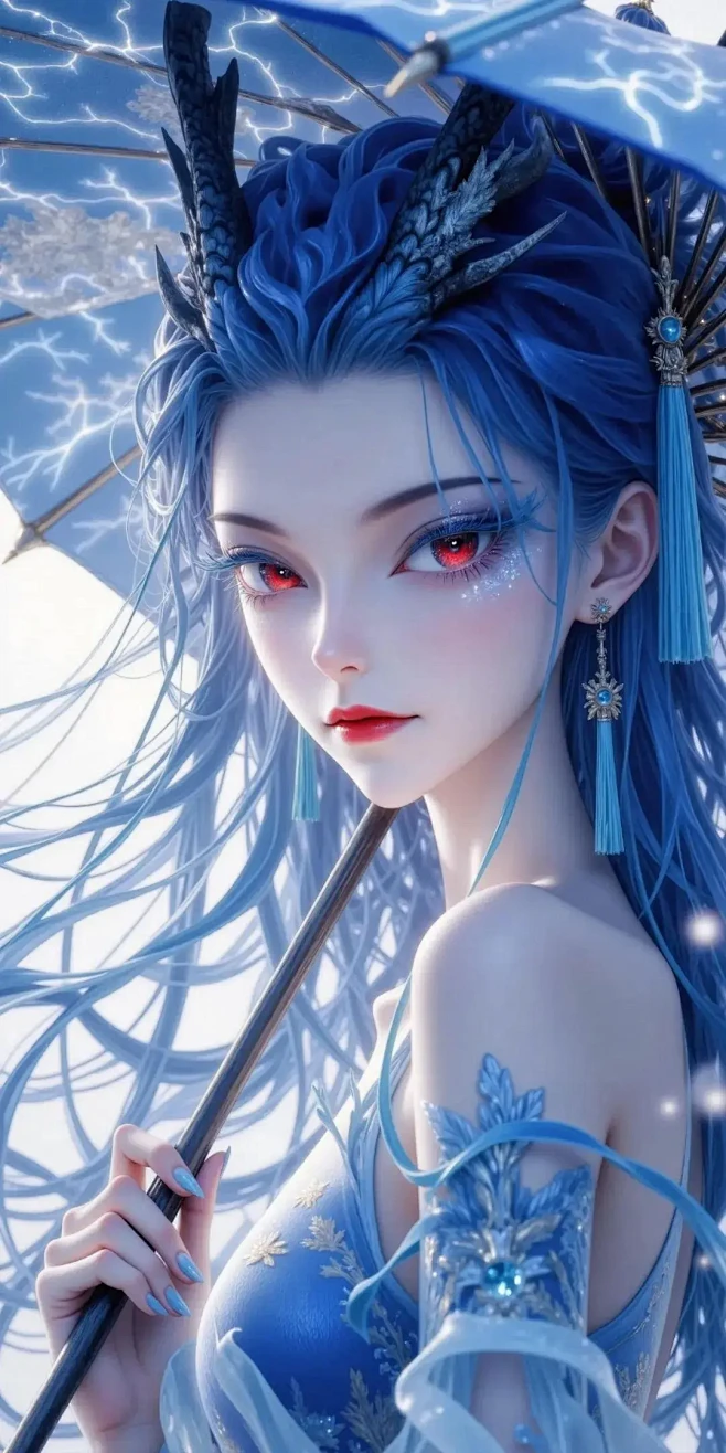 国漫女神敖闰壁纸-花瓣网