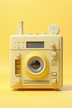 老物件复古收音机模型