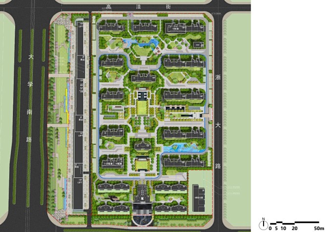 新密市B-11地块住宅大区景观方案文本-...