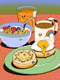 Part 1 or Part 2 -- Which breakfast will you choose??   Giclée-printed on archival, acid-free, matte paper     Please note, apparel and stickers are fulfilled by Beezer Printing while posters and phone cases are printed on demand and fulfilled by Printful