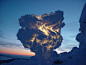 Ice Covered Street Lamp on Mt Washington