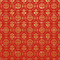 中式壁纸，红色背景，矢量插图