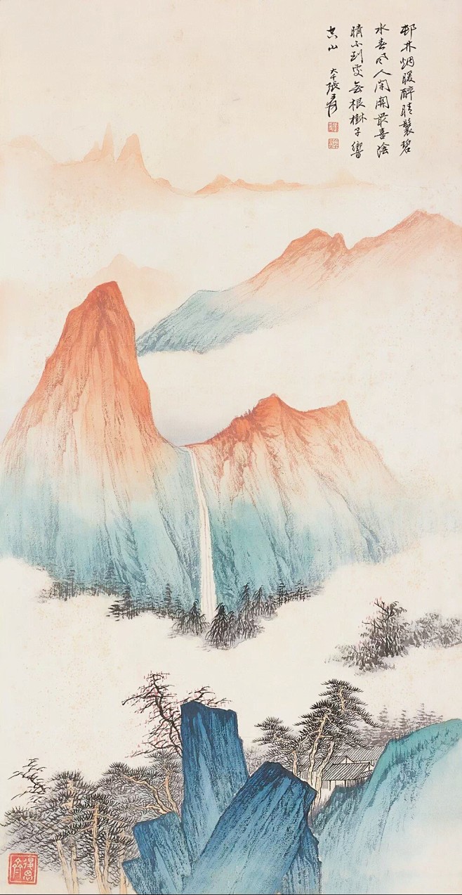 张大千是二十世纪中国画坛最具传奇色彩的国...