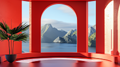 啊哈哈哈233采集到C4D背景