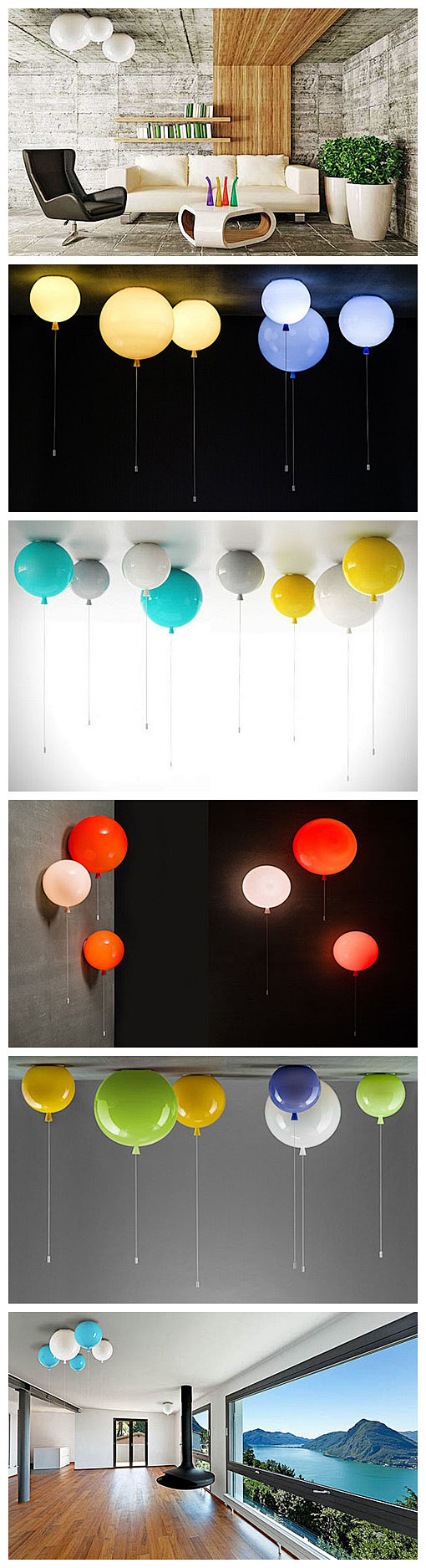 爱稀奇很是介绍过一些气球造型的灯具了，不...