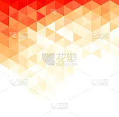 橙色,三角形,数字1,折纸工艺,贺卡,平视角,几何形状,钻石形,简单,复古风格