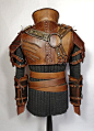 Ursine Witcher leather armor inspired by Geralt Costume
