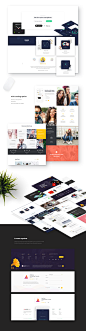 AppExpo -  Multipurpose App LandingPage : AppExpo is a creative & unique Multipurpose App LandingPage PSD Template. You can use it as An Application Exhibition, Expo, landing page.In this design, I have used some elements from PSD Freebie by Invision 
