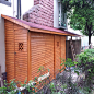 方木立柱木材地板墙板空调房器械房碳化木设备房工具房防腐木