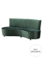 Delphine Sofa from Up to 80% Off: Seating on Gilt