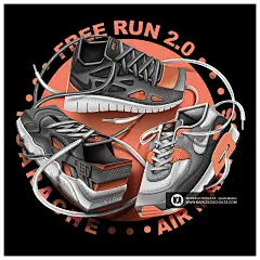 Nike designs耐克骷髅插画