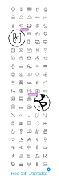 100 free icons. AI / SVG/ PSD #Icons #Free #Line #Vector: 