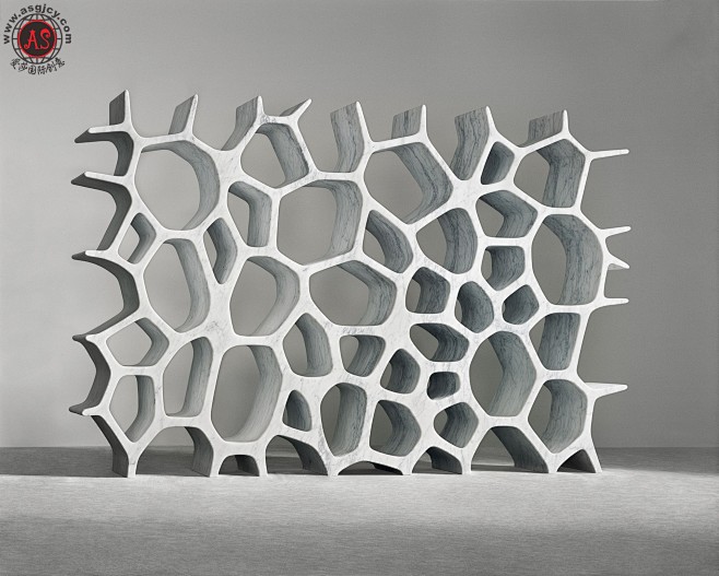 Voronoi Shelf （创意大理石...