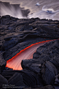 Photograph Lava Swoosh by Bruce Omori on 500px