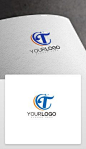 CT网络科技电子产品电子行业LOGO设计