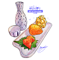 食べ物 #日刊ごはんと物語　【390-399食目】まとめ - もみじ真魚的插画