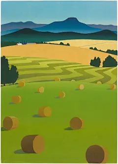 【美国佛蒙特州画家Sabra Field的作品欣赏】